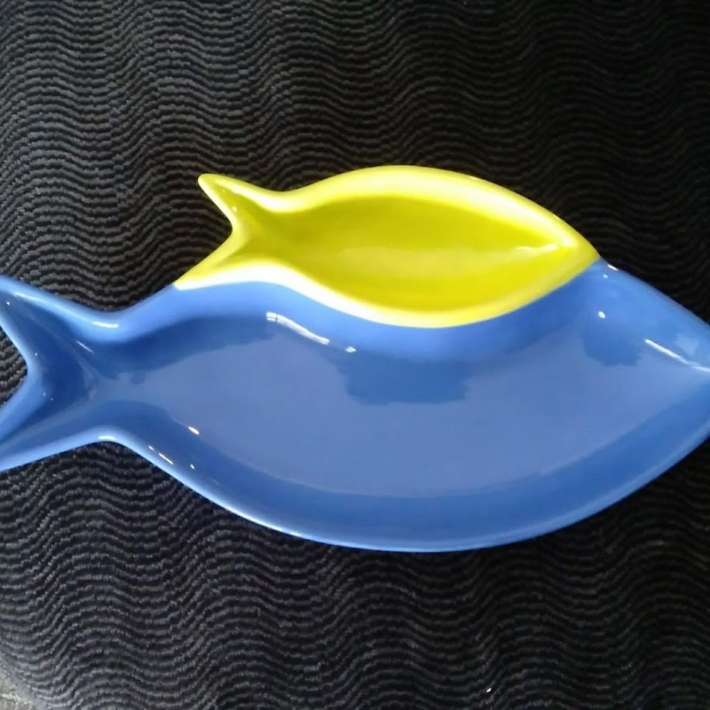 Summer Living 18 inch Fish Dish- NEVER USED